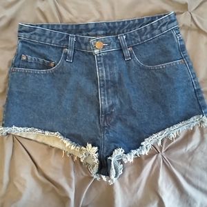 Super high rise Urban Outfitters BDG jean shorts